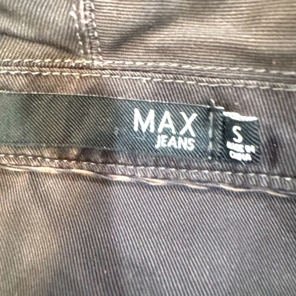 Max Jeans Dark Gray vest chic layering open front waist tie, in size small - Picture 6 of 10